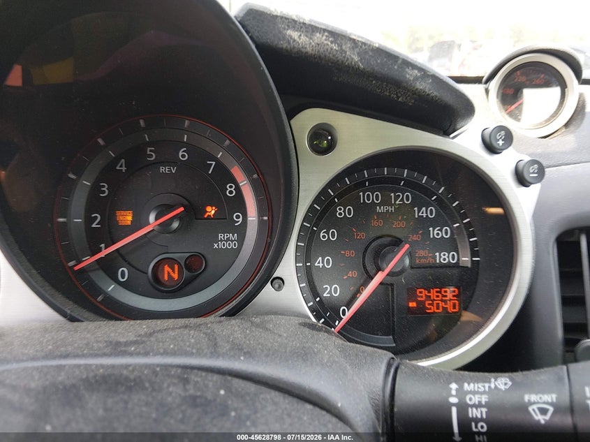 2013 Nissan 370Z VIN: JN1AZ4EH4DM881318 Lot: 45628798