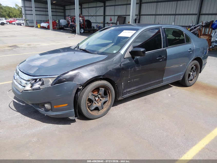 2011 Ford Fusion, Front & Rear, IAAI, VIN 3FAHP0HA7BR257564 — photo 2