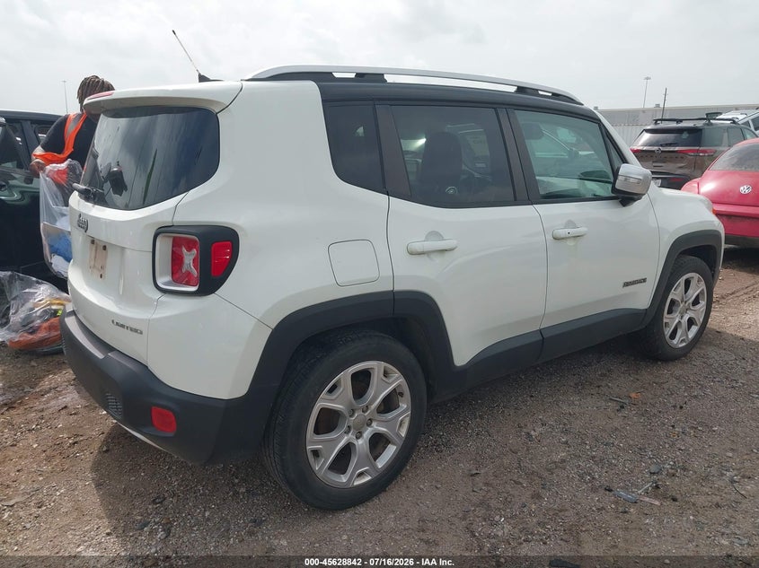 2017 Jeep Renegade Limited VIN: ZACCJADB5HPE54679 Lot: 45628842