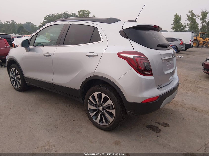 Vin: kl4cjesm6nb555273, lot: 46127313, buick encore awd preferred 20223