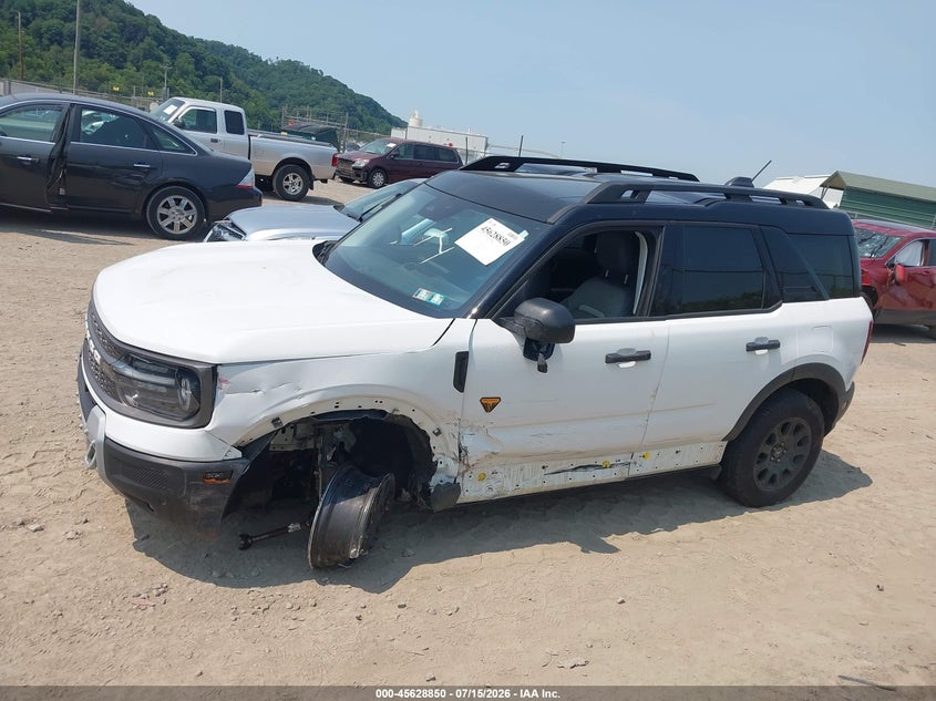 2025 Ford Bronco Sport Badlands VIN: 3FMCR9DAXSRE01077 Lot: 45628850