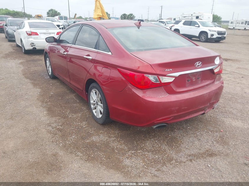 2011 HYUNDAI SONATA auction photo 3
