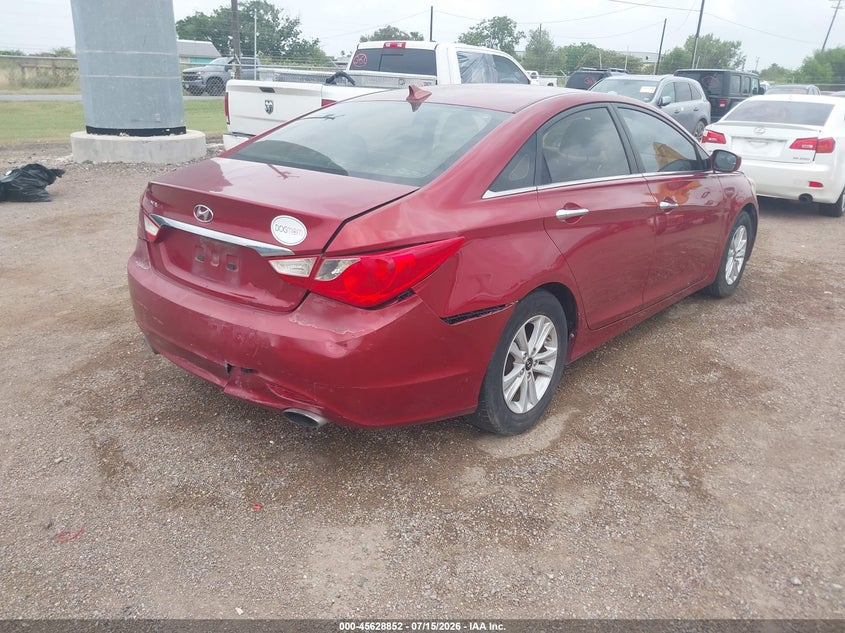 2011 HYUNDAI SONATA auction photo 4