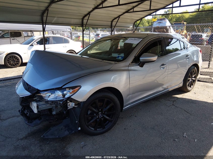 Vin: jm1gj1u58g1466402, lot: 46127321, mazda mazda6 i sport 20162