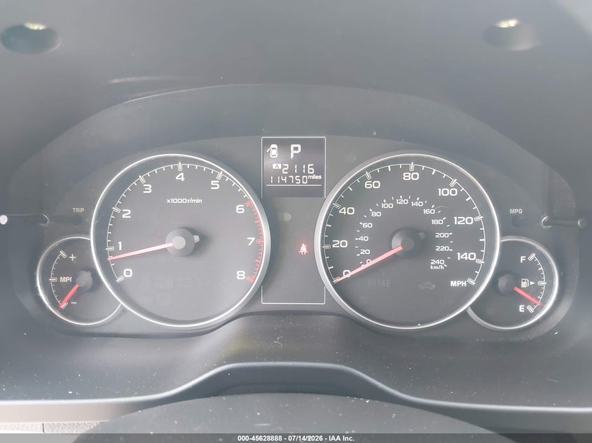 2013 SUBARU OUTBACK auction photo 7