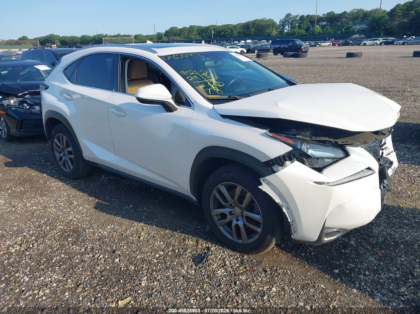 2016 LEXUS NX 200T auction photo 1