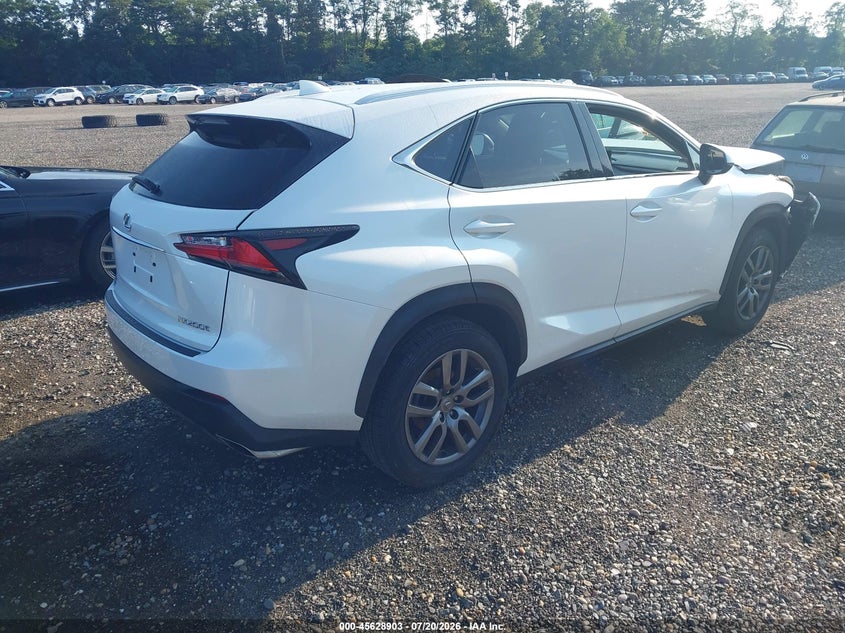 2016 LEXUS NX 200T auction photo 4