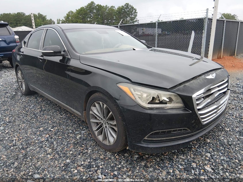 2015 Hyundai Genesis 3.8 VIN: KMHGN4JE5FU050486 Lot: 45628919