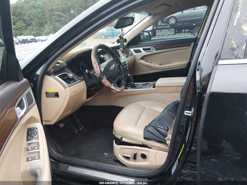 2015 Hyundai Genesis 3.8 VIN: KMHGN4JE5FU050486 Lot: 45628919