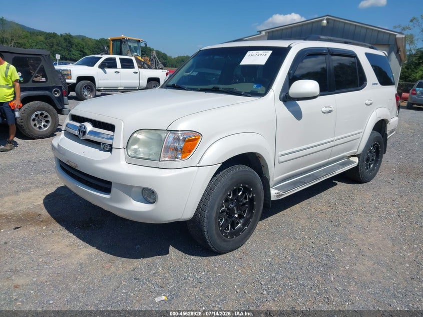 2006 Toyota Sequoia Limited V8 VIN: 5TDBT48A76S262320 Lot: 45628928
