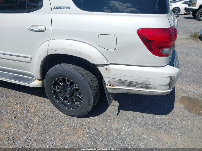 2006 Toyota Sequoia Limited V8 VIN: 5TDBT48A76S262320 Lot: 45628928