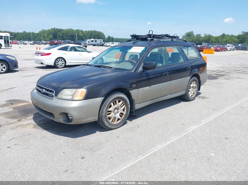 2001 Subaru Outback, Normal Wear & Tear, IAAI, VIN 4S3BH806X17621551 — photo 2