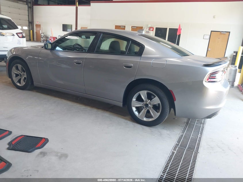 Vin: 2c3cdxhg9jh124491, lot: 46127454, dodge charger sxt plus rwd 20183