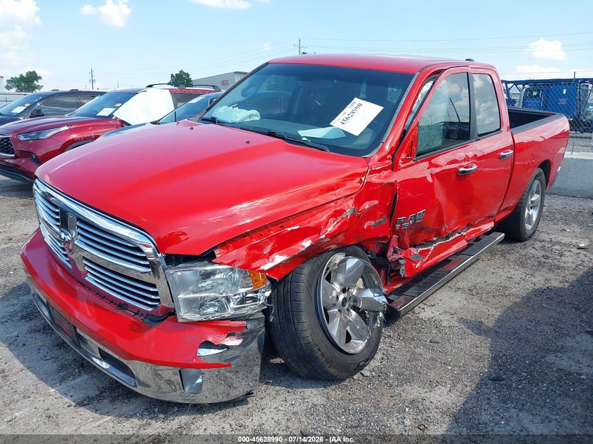 Vin: 1c6rr6gt5gs269312, lot: 46127456, ram 1500 big horn 20162
