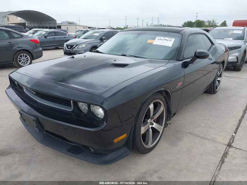 Vin: 2c3cdycj7dh528242, lot: 46127501, dodge challenger srt8 20132