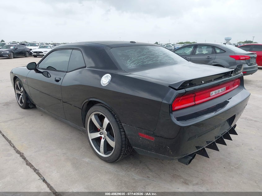 Vin: 2c3cdycj7dh528242, lot: 46127501, dodge challenger srt8 20133
