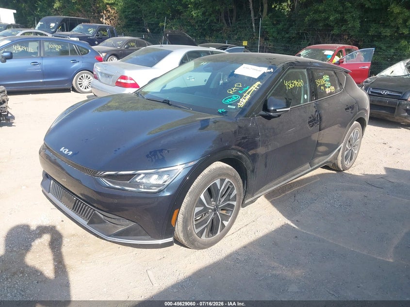 Vin: kndc3dlc1r5182647, lot: 46127526, kia ev6 wind 20242