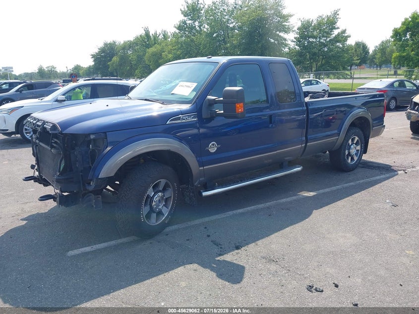 Vin: 1ft7x2at7bea45201, lot: 46127528, ford super duty f-250 srw lariat 20112