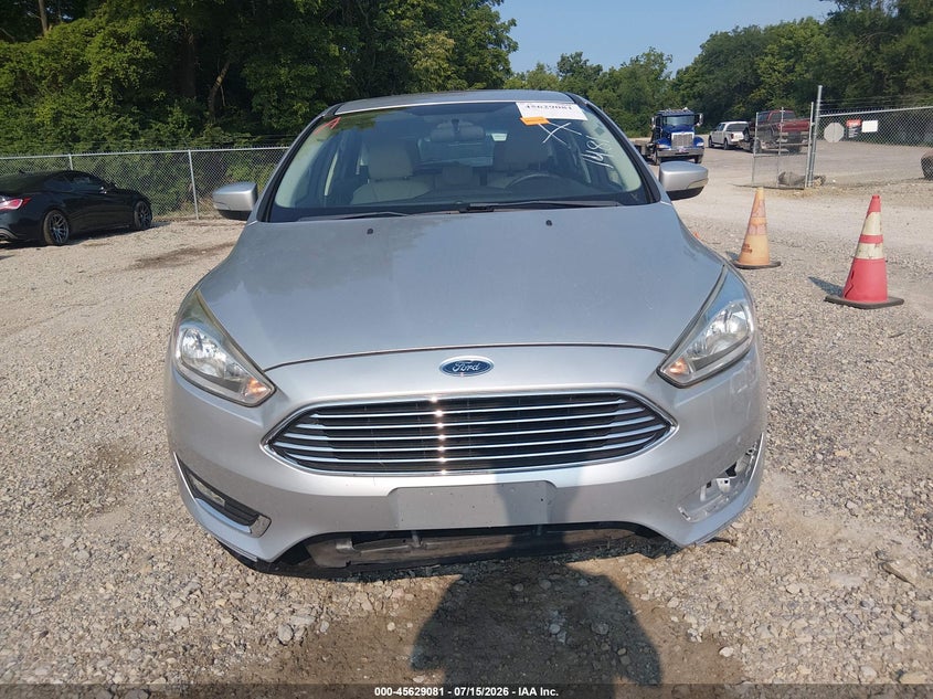 2017 Ford Focus Titanium VIN: 1FADP3N22HL291481 Lot: 45629081
