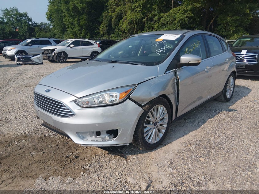Vin: 1fadp3n22hl291481, lot: 46127547, ford focus titanium 20172
