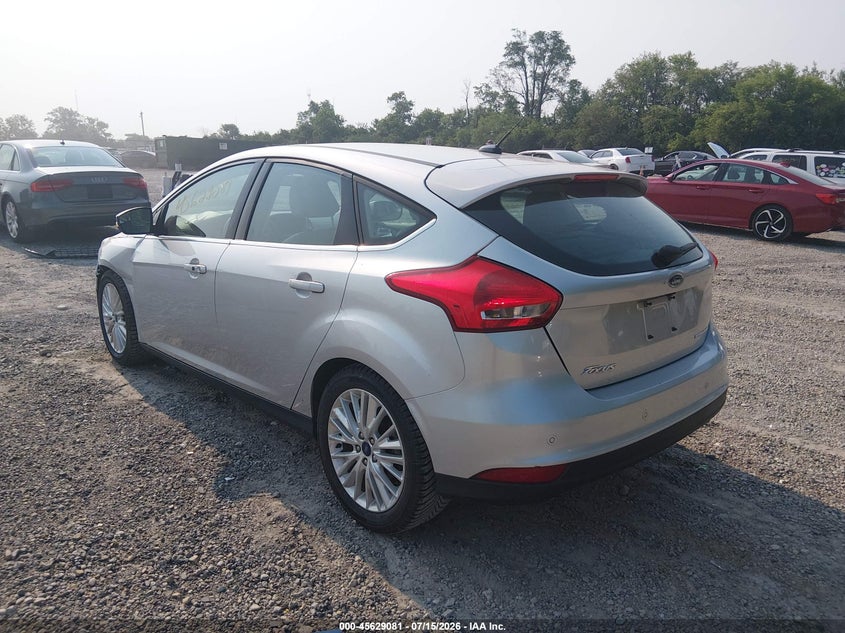 Vin: 1fadp3n22hl291481, lot: 46127547, ford focus titanium 20173