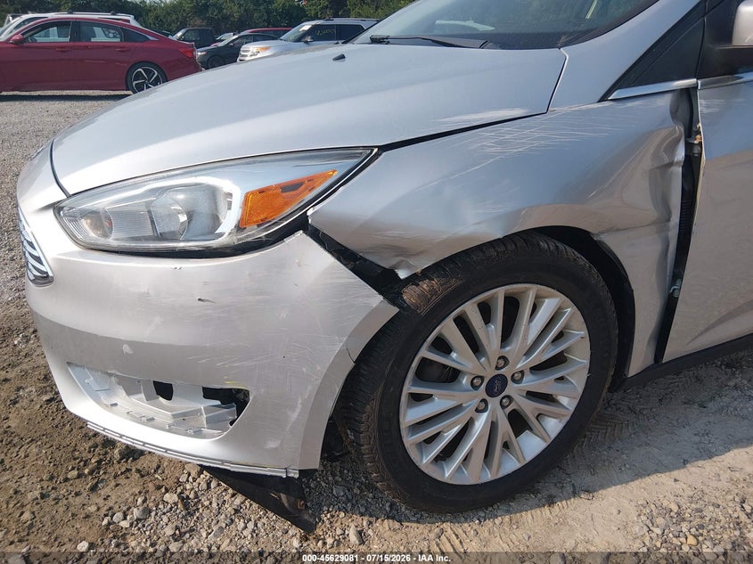 2017 Ford Focus Titanium VIN: 1FADP3N22HL291481 Lot: 45629081