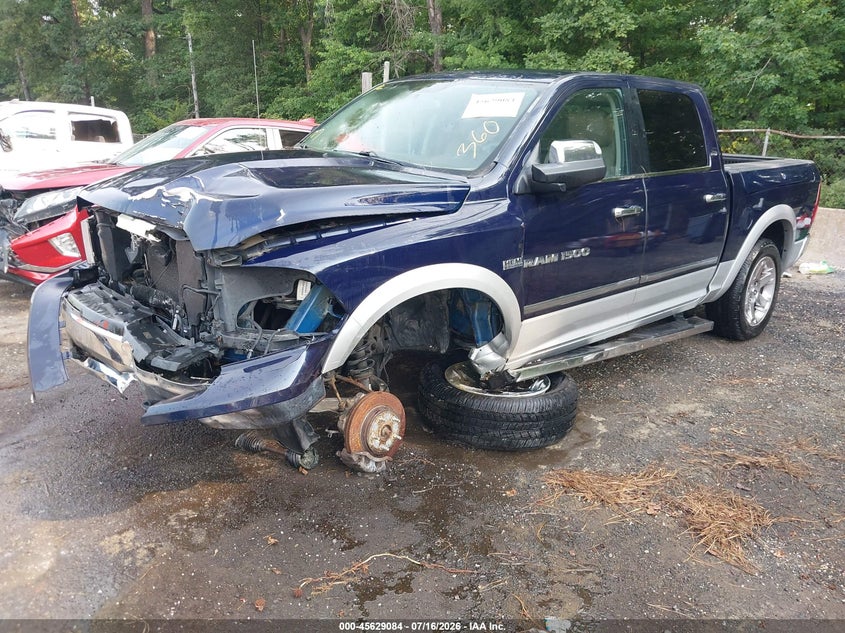 Vin: 1c6rd7nt6cs178776, lot: 46127550, ram 1500 laramie 20122