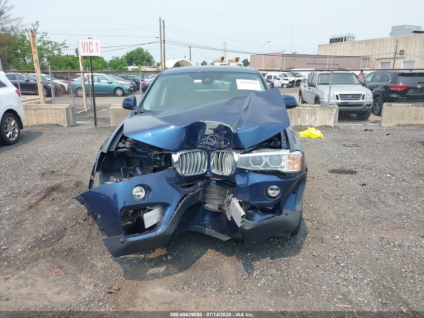 2017 BMW X4 xDrive28I VIN: 5UXXW3C53H0T78152 Lot: 45629090
