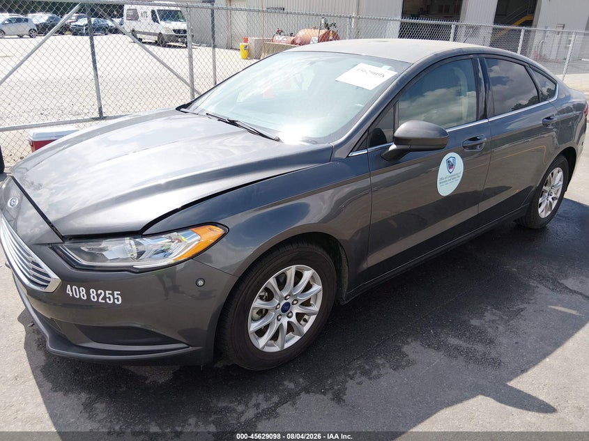 Vin: 3fa6p0g7xjr273379, lot: 46127564, ford fusion s 20182