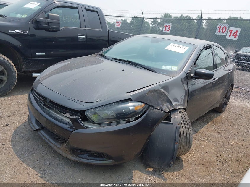 Vin: 1c3cdfbb2fd187329, lot: 46127589, dodge dart sxt 20152