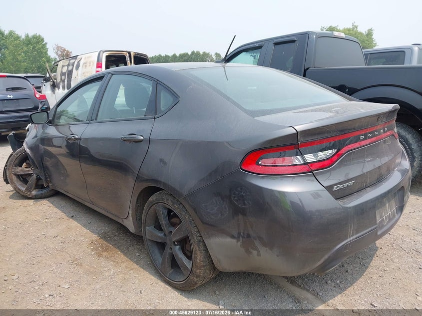 Vin: 1c3cdfbb2fd187329, lot: 46127589, dodge dart sxt 20153