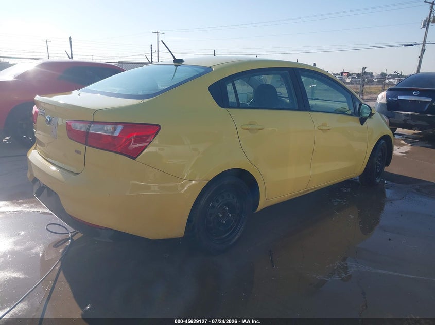 Vin: knadm4a3xg6584675, lot: 46127593, kia rio lx 20164