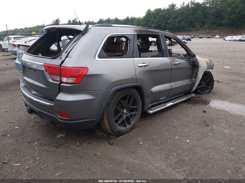 Vin: 1c4rjfct0dc651758, lot: 46127600, jeep grand cherokee overland 20134