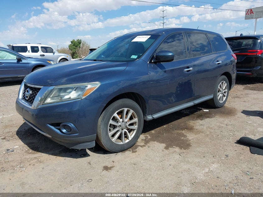 2014 Nissan Pathfinder S 5N1AR2MM5EC728529 photo 1