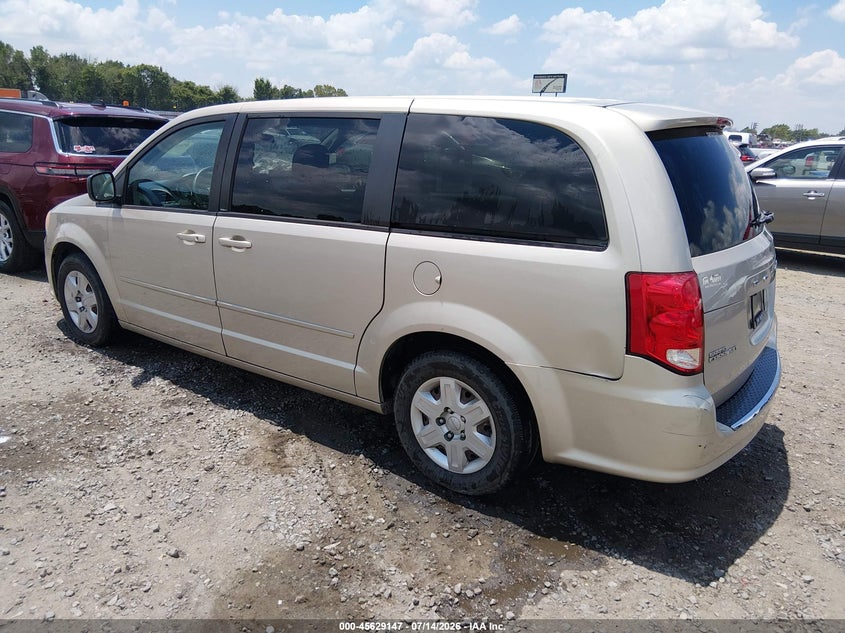 Vin: 2c4rdgbg3dr648572, lot: 46127613, dodge grand caravan se 20133
