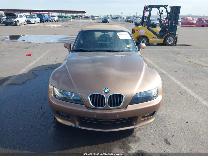 2001 BMW Z3 3.0I VIN: WBACN53481LL47633 Lot: 45629163