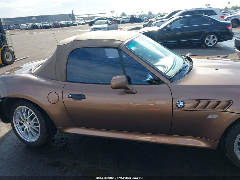 2001 BMW Z3 3.0I VIN: WBACN53481LL47633 Lot: 45629163