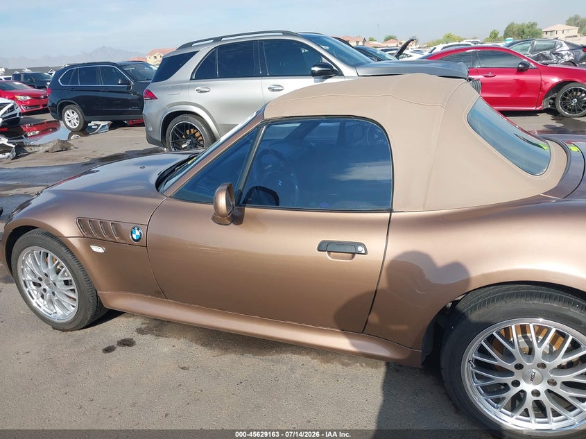 2001 BMW Z3 3.0I VIN: WBACN53481LL47633 Lot: 45629163