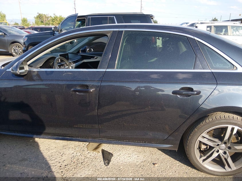 2018 Audi A4 2.0T Premium/2.0T Tech Premium VIN: WAUENAF49JN017887 Lot: 45629169