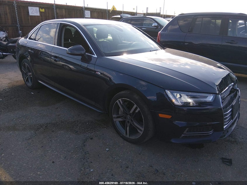 Vin: wauenaf49jn017887, lot: 46127635, audi a4 2.0t premium/2.0t tech premium 2018 img_1