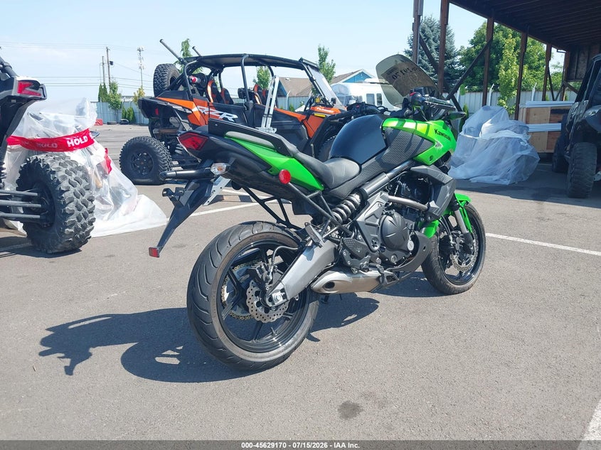 2014 Kawasaki Kle650 D VIN: JKALEED14EDA08176 Lot: 45629170
