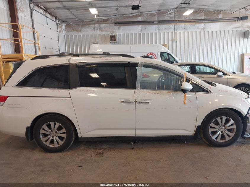 2014 Honda Odyssey Ex-L VIN: 5FNRL5H61EB128986 Lot: 45629174
