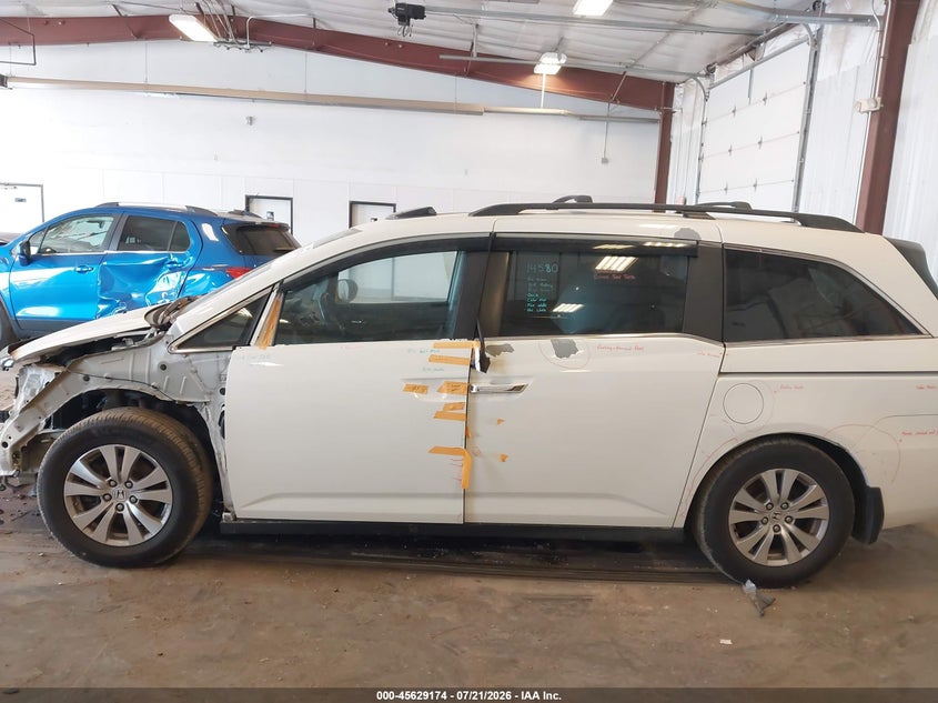 2014 Honda Odyssey Ex-L VIN: 5FNRL5H61EB128986 Lot: 45629174
