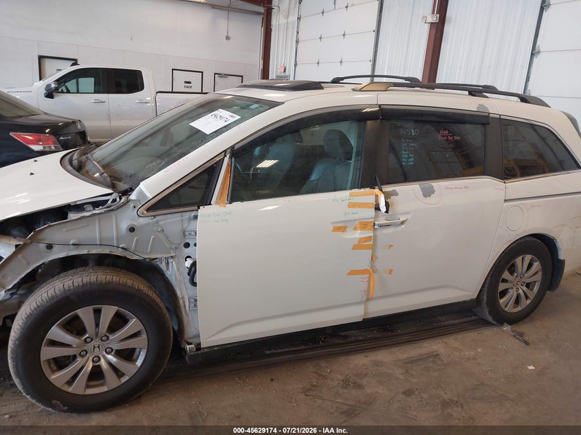 2014 Honda Odyssey Ex-L VIN: 5FNRL5H61EB128986 Lot: 45629174