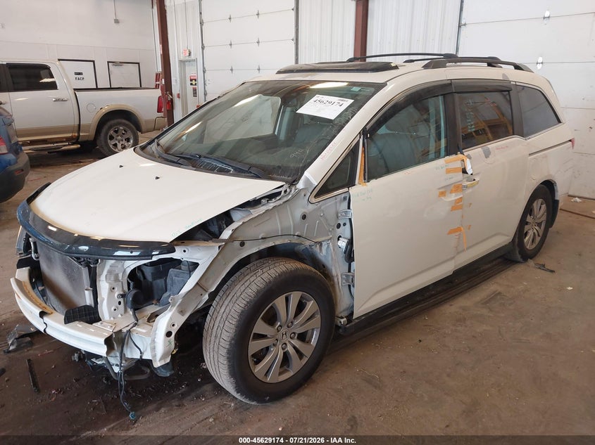 2014 HONDA ODYSSEY auction photo 2