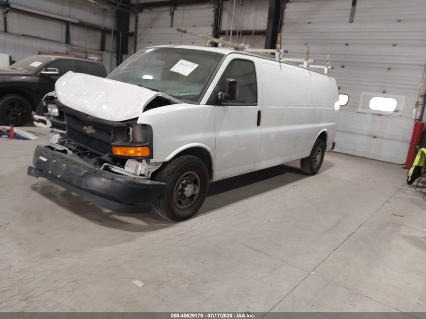 Vin: 1gczghff5h1113123, lot: 46127645, chevrolet express 3500 work van 20172