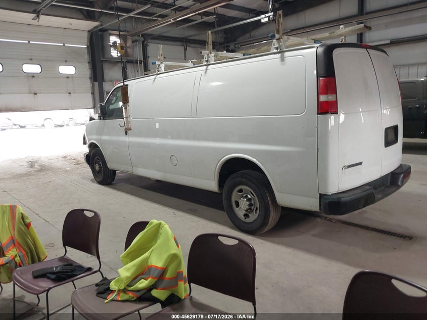 Vin: 1gczghff5h1113123, lot: 46127645, chevrolet express 3500 work van 20173
