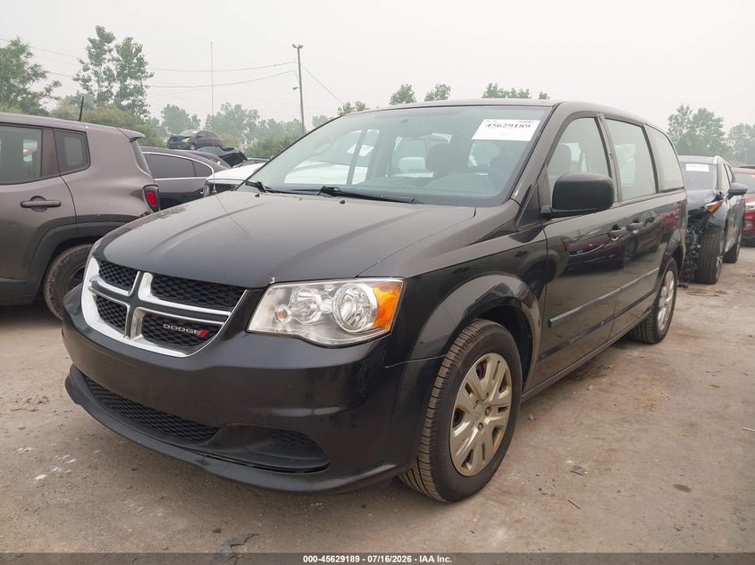 Vin: 2c4rdgbg9gr103447, lot: 46127655, dodge grand caravan american value pkg 20162