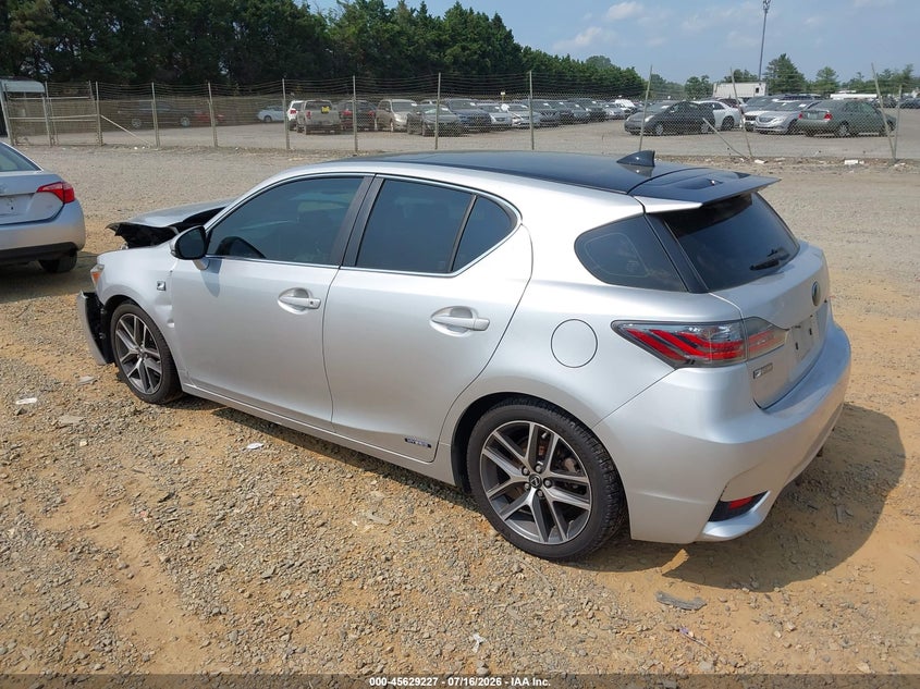 2015 Lexus Ct 200H VIN: JTHKD5BH6F2249234 Lot: 45629227