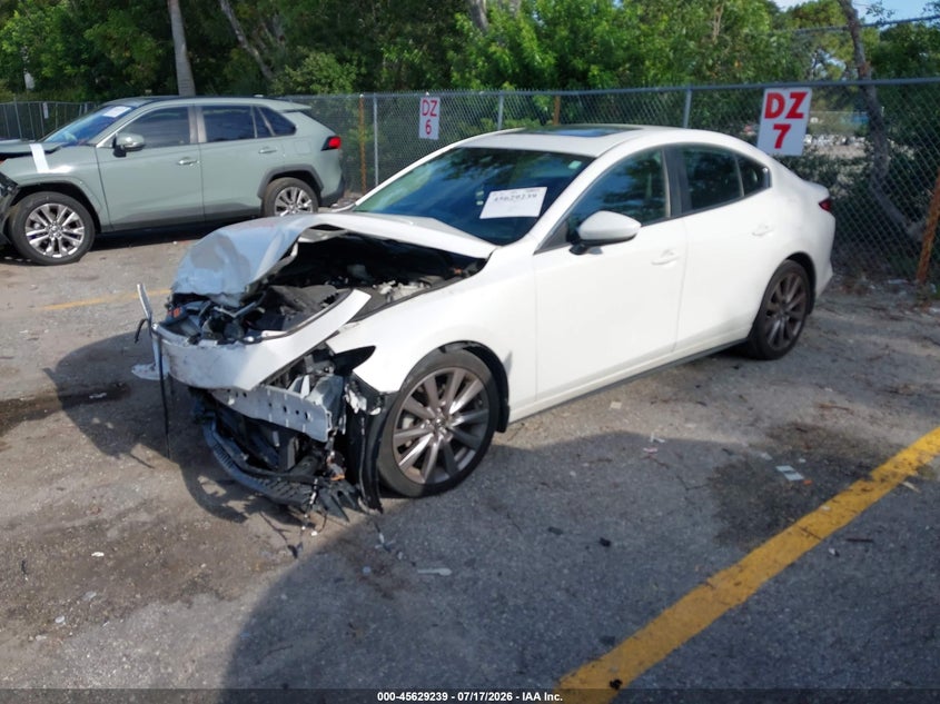 2023 Mazda 3, Front End, IAAI, VIN 3MZBPACM1PM379846 — photo 2